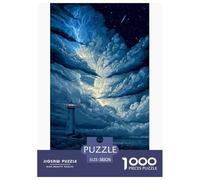 Faro magico Puzzle 3D 38x26cm/1000pcs Stellato Gioco Creativo E Rilassante Educativo Per Tutti Regalo Per La Decorazione