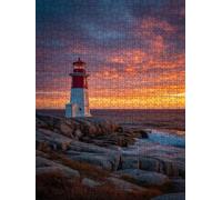 Faro Marino Puzzle 1000 Pezzi, 3D Puzzle per Adulti Impegnativo, Educa Puzzles Artistico, Divertente E Stimolante Puzzles Decorativo per La Famiglia, Regalo e Decorazione Pareti FNKL6-372