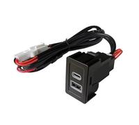 Faro Modulo Driver Compatibile Con Suzuki Per SX4 Dual Tipo C PD QC3.0 Adattatore Presa Interfaccia Dati Audio USB Alimentazione Veloce Caricabatterie 12V 24V Impermeabile