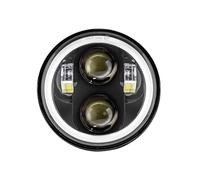 Faro Moto Faro Anteriore A LED Da 5.75 Pollici Con Staffe Per Sportster 1200 XL1200L Per Custom XL1200C 883 XL883 883L XL883R 48 Faro LED Moto(Headlight B)