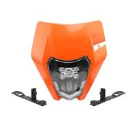 Faro Moto Faro Anteriore A LED Moto Enduro Per EXC XC SX MX XC 125 250 300 450 Universale Per Supermoto Dirt Bike Motocross Piastra Fari Faretti Moto Led(HL101-5-3)