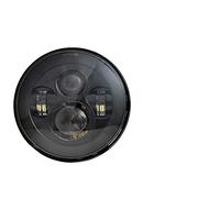Faro Moto,Faro Led Moto Faro Del Motociclo Da 7 Pollici Nero Vulcan VN 500 750 800 900 1600 1700 1500 Uso Adatto Per 93-08 Ducati Monster 1000 600 (Color : 1PC TypeA Black)