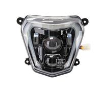 Faro Moto Kit Montaggio Fari Anteriori A LED Motocicletta Per Duke 690R 2013-2017 Abbaglianti/anabbaglianti Con Angel Eyes DRL Fari Ricambio Faro LED Moto