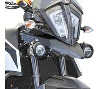 Faro moto Parafango ruota anteriore Prolunga becco Estensione protezione cono naso Copertura prolunga per 390 Adv 390 ADV 2019-2023 790 ADV 790 Adventure 2019-2021 (Nero)