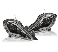Faro Moto Per Faro LED ATV DOT E24 Per Raptor 700 700R Per YFZ450 RX Per Wolverine 450 350 2006-2022 Luce Di Direzione DRL Regolabile(Black A)