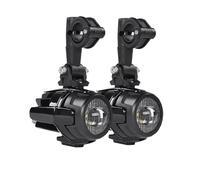 Faro Motocicletta Ausiliarie Fendinebbia Moto Gruppo Ausiliarie Universali Per BMW R1200GS F800GS F700GS F650 K1600 40W 6000K(2piece Light Bracket)