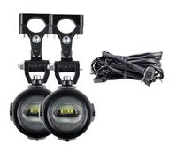 Faro Motocicletta Ausiliarie Universali Moto 40 W 6000 K Fendinebbia Spot Per BMW R1200GS F800GS F700GS F650 K1600(Style 3)