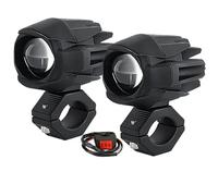 Faro Motocicletta Faretti LED Moto 200W Fari Fendinebbia Accessori Per ADV GS UTV Camion Ausiliarie Lampada Assistita 12V 24V(P2 2 Piece Light)