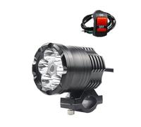 Faro Motocicletta Fari Supplementari LED 60 W Moto Faretti Universali Interruttore Per BMW R1200GS Per ADV F800GS F650 K1200S(1Piece 60W-switch)