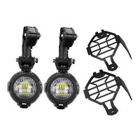 Faro Motocicletta Kit Guida LED Ausiliarie 6000K Super Luminose Diurne LED Per BMW K1600 R1200G(Light and cover)