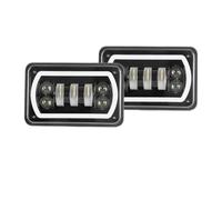 Faro Motocicletta Lampada DRL Per Moto 4X6 LED Faro Anteriore Per XR250 XR400 XR650 Per Suzuki Accessori Per DRZ Rettangolare(2piece)