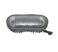 Faro motociclo Gruppo Ottico Anteriore Per Motocicletta Luce Di Posizione Abbagliante/anabbagliante Fari A LED Per Softail Per Fat Bob 2018 Lampada A Due Fuochi