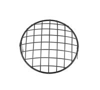 Faro Motociclo Protezione Copertura Protettiva Per Faro Moto Retrò In Metallo 7 Pollici Per Paralume Universale A Griglia Per Faro Per Triumph Griglia Cappuccio(Checkered)