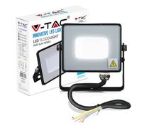 Faro Multi LED Slim Nero 10W, Bianco Caldo