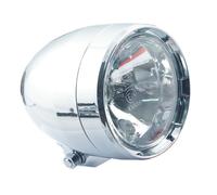 Faro Nevada ABS 4 1/2 ",Cromo,per Harley - Davidson con E - Marchio di Controllo