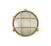 FARO BARCELONA Applique rotonda Noray, ottone FARO BARCELONA
