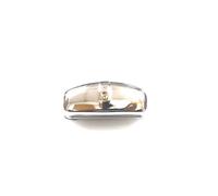 Faro Numerico In Cromo Per Austin A30 A35 A40 A90 Landrover Land Rover #21-2