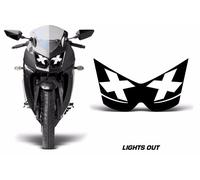 Faro Occhio Grafica Kit Decalcomania Cover Per Kawasaki Ninja 250R 2008-2012 Lts