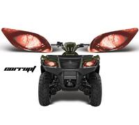 Faro Occhio Grafica Kit Decalcomania Cover Per Suzuki Kingquad 2005-2013 Corrupt