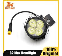 Faro originale per Kukirin G2 Pro/G2 MAX Scooter elettrico lampada da manubrio lampada da manubrio testa anteriore luce a LED sostituire le parti
