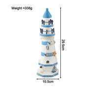 Faro ornamentale mare affascinante design pezzo unico nel suo genere