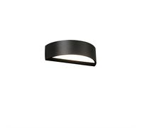 Faro OVAL Applique da Esterno Grigio Scuro