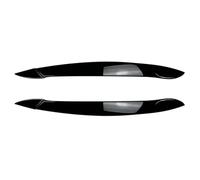 Faro Palpebra Auto Palpebra Per BMW X5 E70 2008-2013 Nero Lucido Auto Palpebre Coperture Fari Sopracciglia Auto Faro Lampada Sopracciglia Copertura Trim Fibra Carbonio Sopracciglia Auto(Gloss Black)