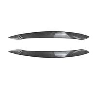 Faro Palpebra Auto Palpebra Per BMW X5 E70 2008-2013 Nero Lucido Auto Palpebre Coperture Fari Sopracciglia Auto Faro Lampada Sopracciglia Copertura Trim Fibra Carbonio Sopracciglia Auto(Carbon Fiber)