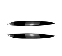 Faro Palpebre Per Per Golf 4 Mk4 Per GTI Per TDI Per SDI R32 Per Variant 1997-2006 Auto Nero Lucido Fari Sopracciglia Palpebre Decorazione Copertura Trim(Gloss Black)