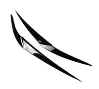 Faro Palpebre Sopracciglio Trim Per BMW G20 G21 Serie 3 318i 320d 320i 330e 330i 330d M340i 2022 2023 Per Lci Tuning ABS Gloss Faro Sopracciglia Palpebre 2 Pezzi Auto Sopracciglia Faro(Gloss Black)
