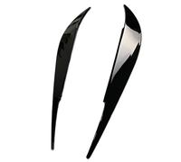 Faro Palpebre Sopracciglio Trim Per BMW Serie 4 F32 F33 F36 M4 420d 420i 425d 430i 435i 440i 2013-2021 Tuning ABS Carbon Look Lucido Fari Sopracciglia Palpebra Auto Sopracciglia Faro(Gloss Black)