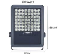 Faro Pannello Solare LED 100W 200W 300W 400W Telecomando Lampada da Esterno IP67