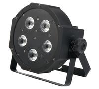 Faro PAR LED RGB 5x9W LED Strobo Wash Programmabile DMX Luminosita Effetti Disco