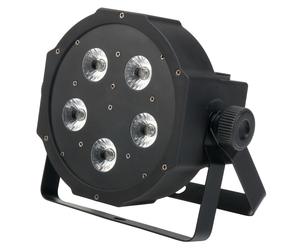 Faro PAR LED RGB 5x9W LED Strobo Wash Programmabile DMX Luminosita Effetti Disco