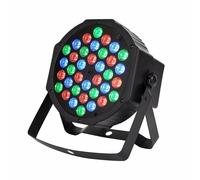 FARO PAR RGB 18-36-54 LED ALTA LUMINOSITA DMX512 STROBO WASH PROGRAMMABILE DISCO