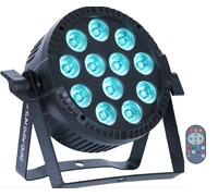 Faro Par Slim 12x6W Quad Par Led compatto RGBW - DMX - Auto - Case in ABS