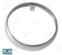 Faro Paraurti Esterno Cromato Acciaio Per Royal Enfield Meteor 350 Hunter 350cc