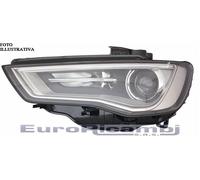 Faro Fanale Anteriore Xenon A Led per Audi A3 2012-2016 Destro