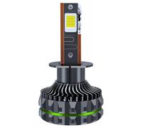 Faro per auto con faretto a LED a quattro tubi in rame da 150 W, lampadina: H1