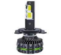 Faro per auto con faretto a LED a quattro tubi in rame da 150 W, lampadina: H4