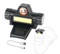 Faro per casco da saldatura Robusta luce per elmetto ricaricabile con