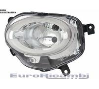 FARO PER FIAT 500 15> H7 ABBAGLIANTE INFERIORE DESTRO