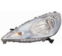 Depo Auto Parts Faro proiettore H4 parabola cromata destro per Honda Jazz Hybrid 2011-9/2015