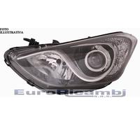 FARO PER HYUNDAI I30 15-16 H7/H7 BORDO CROMATO SINISTRO