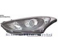 FARO PER HYUNDAI I30 15-16 H7/H7/H7 BORDO NERO SINISTRO