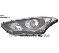 FARO PER HYUNDAI I30 15-16 H7/H7/H7 BORDO NERO SINISTRO