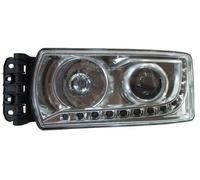 Depo Auto Parts Faro Anteriore Iveco Stralis 2002 Sinistro 5801639077 Xenon D1S-H7 Luce diurna LED