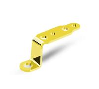 faro per lampadina Staffe Supporto Faretti 1 supporto per faro per moto, estensione per specchietto retrovisore, accessori per la modifica della motocicletta(Gold)