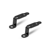 faro per lampadina Staffe Supporto Faretti Specchietto retrovisore per moto, faro modificato, faretto multifunzionale, accessori per auto elettriche, staffe di estensione(2PCS Black)