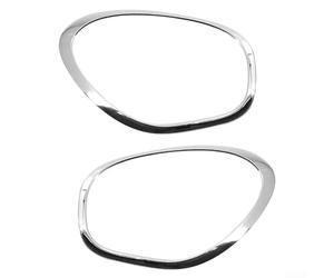 Faro per lunetta per Mini per cooper R60 R61 2011-2016, Modanatura Faro anteriore Sx Dx, Cromato per anello Set